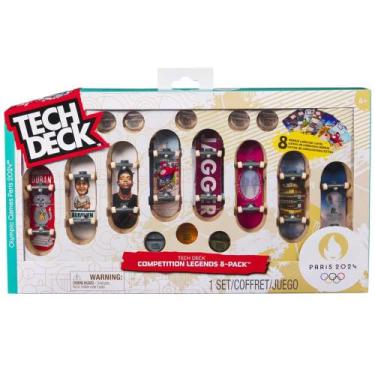 Imagem de Skate de dedo lendas da competicao com 8 tech deck sunny, ., UN