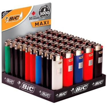 Imagem de Isqueiro Maxi (Emb. contém 1 Bandeja com 50un.) - BIC