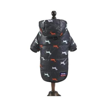 Imagem de Roupa Para Animais De Estimação Com Capuz E Recheio De Algodão Para Ga