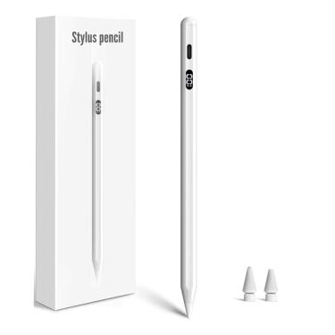 Imagem de Caneta Touch Universal Stylus Pencil KA-0211 com Display Digital LED e 03 Pontas de Reposição Kapbom