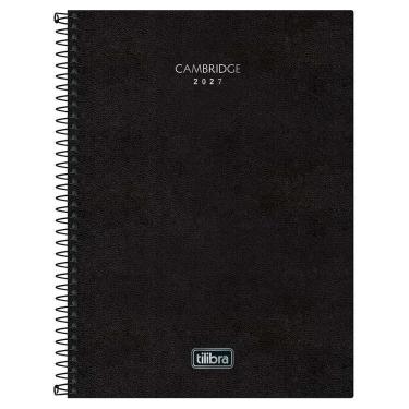 Imagem de Agenda Planner Espiral Tilibra Cambridge 2027 80 Folhas Formato 200MM X 275MM Papel Offset 63G-M2