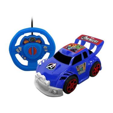 Imagem de Carrinho de Controle Remoto Marvel Avengers Smart  - Driver 3 Funções 