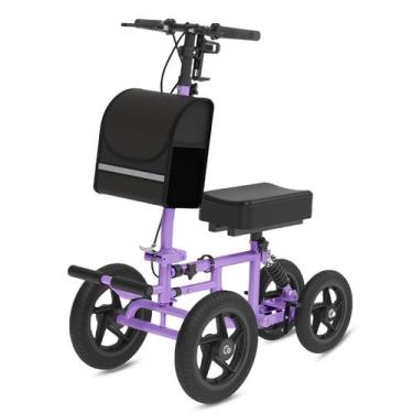 Imagem de Patinete de Joelho Dobrável FVZZIN para Todo Terreno com Amortecedor
