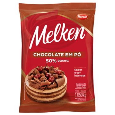Imagem de Chocolate em Pó 50% Melken 1,050kg - Harald