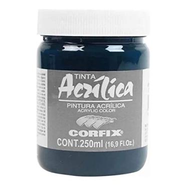 Imagem de Tinta Acrílica Corfix 250ml Verde Esmeralda 73 Gr 1