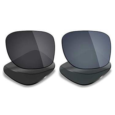 Imagem de Mryok 2 pares de lentes polarizadas de substituição para óculos de sol Oakley Plaintiff Squared – Opções