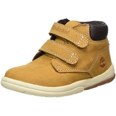 Imagem de Timberland Bota infantil Toddle Tracks Hook and Loop Ankle Boot, Nobuck de trigo, 6 Toddler
