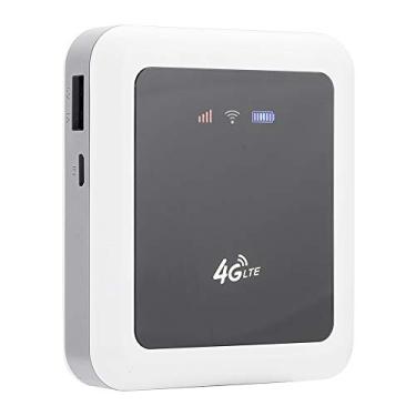 Imagem de Roteador WiFi portátil 4G/3G Roteador portátil WiFi com slot para cartão SIM LTE