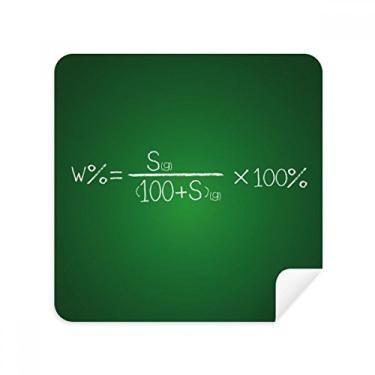 Imagem de Chemistry Kowledge Solubility Formula óculos pano limpador de tela tecido camurça pacote com 2