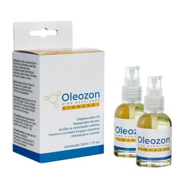 Imagem de Óleo de Girassol Ozonizado Oleozon 30ml - 2 unidades