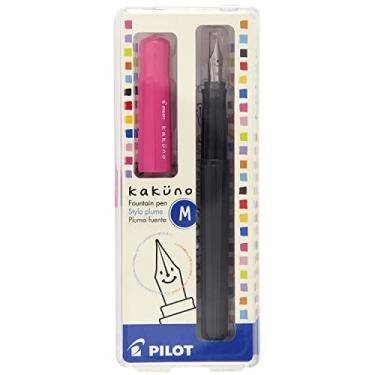 Imagem de Caneta Tinteiro Kakuno Ponta Média Tampa Rosa