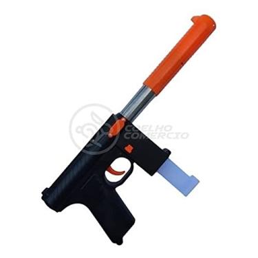 Imagem de Arma Pistola de Pressão N-808 Atira Dardos e Orbeez Bolinha de Gel + Dardos e Bolinhas