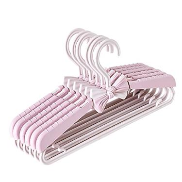 Imagem de Gazechimp Cabide Telesc Ópico Cabide Retrátil Cabide Infantil Ajustável Para LençO De Vestido, Tamanho Real Rosa