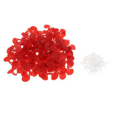 Imagem de Flameer 100 peças de persianas macias de frango para descascadores de aves