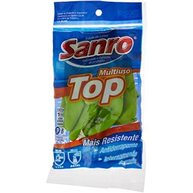 Imagem de Luva Uso Geral Top Verde P, Sanro