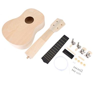 Imagem de VGEBY1 Ukelele Kit DIY,Build Your Own Uke-Concert Ukulele Hawaii Ukulele DIY Kit.