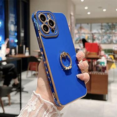 Imagem de Capa de telefone de coração macio galvanizado lateral para iphone 11 12 13 pro max xs x xr 7 8 plus se 2020 11 anel capa de silicone, t5, para iphone 13pro