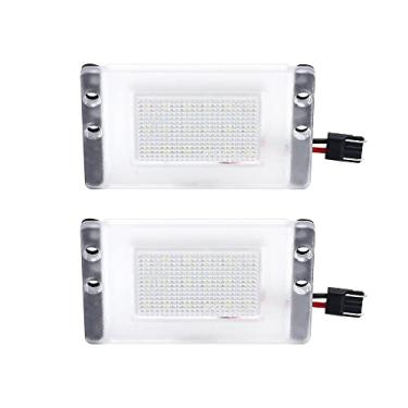 Imagem de QKLsudua 2 peças de iluminação automática sem erros, luz de LED para placa de número, lâmpadas de LED automotivas compatíveis com Vo-lvo V70 XC 850