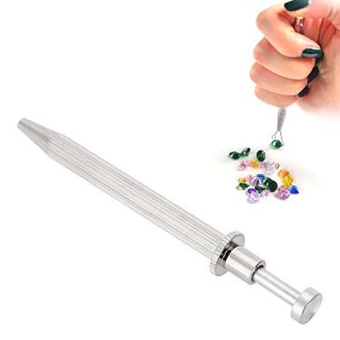 Imagem de Antilog Suporte de pinça para pegador de contas com pedras de diamante pegador de pinça pegador de joias ferramenta de fabricação de joalheiro