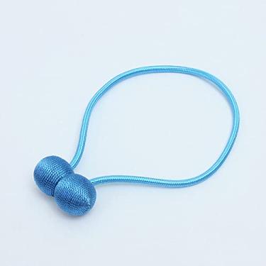 Imagem de Suportes de cortina cortina de atração magnética sem fivela alça de cortina de fone de ouvido cortina fivela magnética acessórios de corda, T13,4 pcs