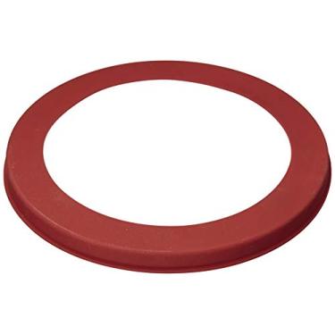 Imagem de Fox Run Protetor de massa de torta, silicone, 24 cm, vermelho