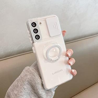 Imagem de Caso de lente deslizante de proteção de câmera para Samsung A72 A73 A71 A53 A52 A51 A33 A32 A31 A22 A21S A30 A20 A50 A13 A12 A03 Tampa do suporte, T3 branco, para Galaxy A22 5G