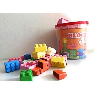 Imagem de BLOCOS DE MONTAR INFANTIL 52 PÇS.