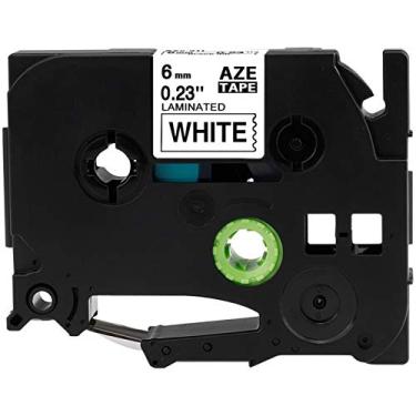 Imagem de Fita TZE TZ 211 Compatível Para Rotulador BROTHER 6mm