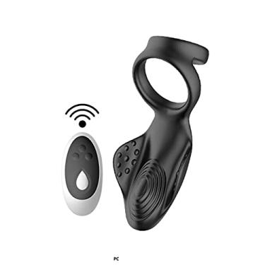 Imagem de Vibrador 10 Modos Vibratórios Peniano Massageador Anel Estimulador Clitóris Erótico Zatla Shop