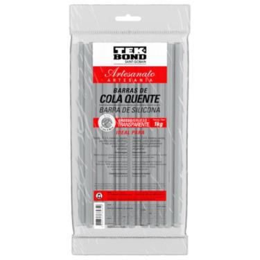 Imagem de Cola Quente Bastao Grossa Transparente 1Kg Tekbond