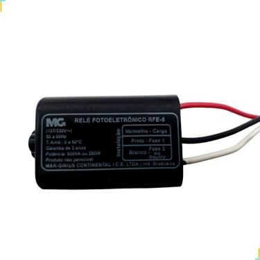 Imagem de Relé Fotoeletrônico Compacto Foto Célula 250W Bivolt
