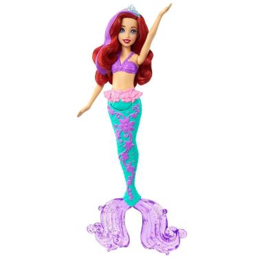 Imagem de Disney Princesas Ariel Cabelo Toque de Cor - Mattel