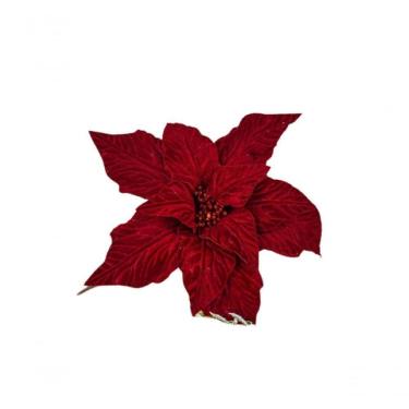 Imagem de Flor Natalina Vermelha 60Cm Fl235-Vm