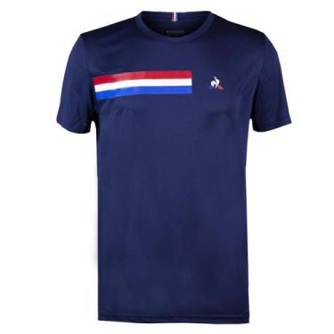 Imagem de Camiseta Tee Ts Training E Dry Azul - Le Coq Sportif