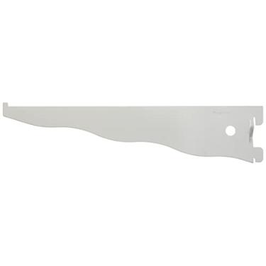 Imagem de PRAT.K Suporte de Trilho para Prateleira Cinza 30 cm – Ideal para Diversos Ambientes