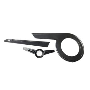 Imagem de YIJU Capa de Proteção para Corrente de Bicicleta 40-42T, Pedaleira Compacta, Segurança no Ciclismo, Capa Universal para Corrente, Substituição Durável, Preto