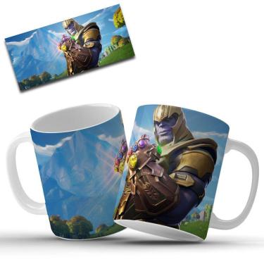 Imagem de Caneca Do Thanos Manopla Personalizada em Cerâmica 325ml