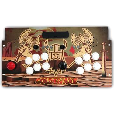 Imagem de Intec Gaming Genesis Fighting Stick para gabinete Arcade1Up, jogue SEGA Genesis no gabinete, conecte o cartucho e jogue, funciona como um console Genesis, Joysticks modificados IntecGaming projetados