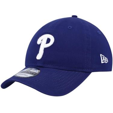 Imagem de New Era Boné MLB Core Classic 9TWENTY Alternate Team Logo Ajustável Tamanho Único, Philadelphia Phillies - Azul, Tamanho Único