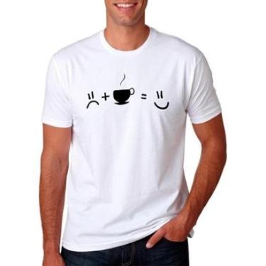 Imagem de Camisa Camiseta Frases Engraçadas Presente Café-Masculino
