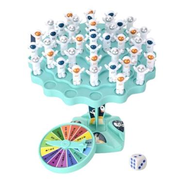 Imagem de Esquirla Jogo de tabuleiro de árvore balanceado, jogo de empilhamento de mesa, conjunto de jogo de equilíbrio de habilidades práticas para presente de feriado