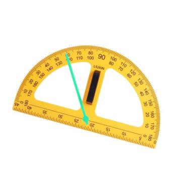 Imagem de Generic Régua geométrica matemática de grande número, triângulo, tamanho grande, equipamento de geometria matemática para desenhos, placa preta, sala de aula, Transferidor