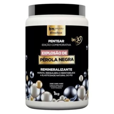 Imagem de Beleza Natural, Creme De Pentear Explosão De Pérola Negra Beleza Natural 1Kg