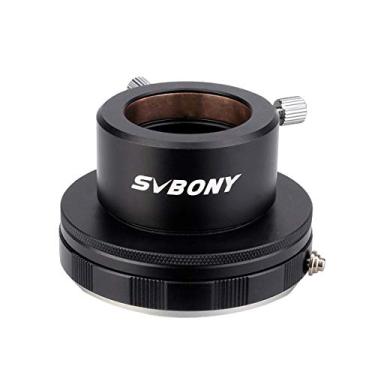 Imagem de SVBONY SV149 Adaptador de lente de câmera para câmeras Canon DSLR para lente de lente ocular de 3,15 cm para orientação de fotografia