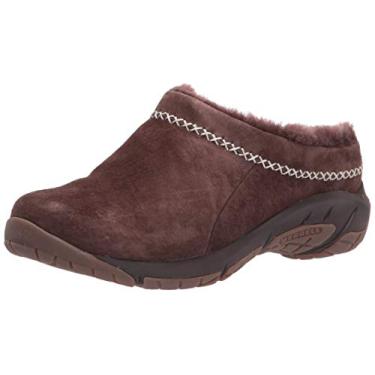 Imagem de Merrell Mocassim feminino de couro Encore Ice 4, Café, 8.5