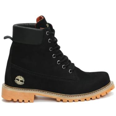 Imagem de Bota Timberland Inch 7 Feminina Impermeável, Couro Hidrofugado, Waterproof (Preto, BR, Adulto, Numérico, 38)