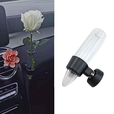 Imagem de SHIFENG Suporte de vaso de flores de carro ornamentos decoração de painel para compatível com C GLC E Class W204 W205 X253 W212 W213 Smart Fortwo Forfour peças universais