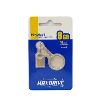 Imagem de Pen drive 8GB chaveiro mini Max drive