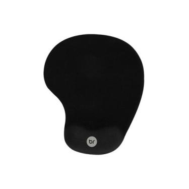 Imagem de Mouse Pad Bright com Apoio para Punho de Gel Preto, UNICA
