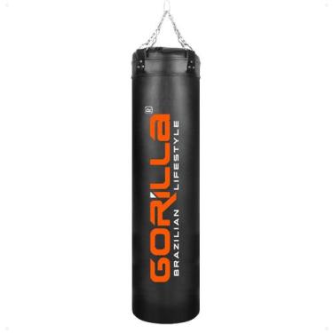 Imagem de Gorilla Saco De Pancada 180 Cm Profissional Reforçado Boxe Muay thai E